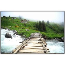 Tablo Dekor Elevit Yaylası Kanvas Tablo