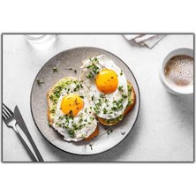 Tablo Dekor Kızarmış Ekmek ve Sahanda Yumurta