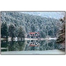 Tablo Dekor Abant Gölü Kanvas Tablo