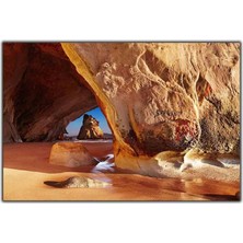 Tablo Dekor Cathedral Koyu Kanvas Tablo