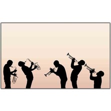 Tablo Dekor Müzisyenler Kanvas Tablo