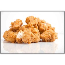 Tablo Dekor Çıtır Tavuk Topları Kanvas Tablo