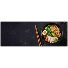 Tablo Dekor Makarna Tabağı Kanvas Tablo