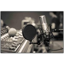 Tablo Dekor Müzik Stüdyosu Kanvas Tablo