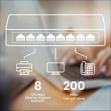 Cudy FS1006P 250M 60W Poe+ 6 Port 10/100MBPS Megabit Metal Switch