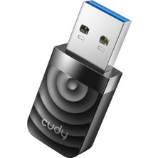 Cudy WU1300S 5 Ghz 867 Mbps, 2.4 Ghz 400 Mbps Wi-Fi USB 3.0 Mini Adaptör (AC1300 Serisi)