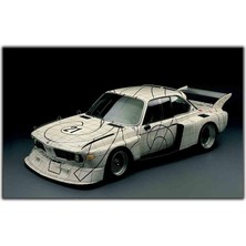 Tablo Dekor Bmw Art Car Serisi Kanvas Tablo