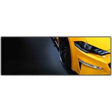 Tablo Dekor Sarı Lamborghini Kanvas Tablo