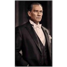 Tablo Dekor Mustafa Kemal Atatürk Kanvas Tablo