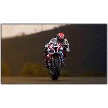 Tablo Dekor Motor Yarışı Kanvas Tablo