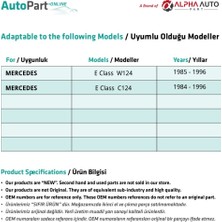 Alpha Auto Part Mercedes E Class W124,C124 Için Tamir Seti- 5 Parça