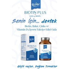 Euler Biotin Plus 5000 Mcg 60 Tablet