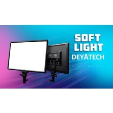Deyatech Pro Led Video Çekim Işıgı 3200-5600K Crı>95