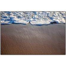 Tablo Dekor Sahile Vuran Dalgalar Kanvas Tablo