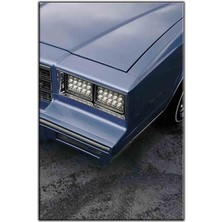 Tablo Dekor Chevrolet Turbo Buıck Klasik Araba Kanvas Tablo