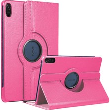 Microsonic Honor Pad 8 Kılıf 360 Rotating Stand Deri Pembe