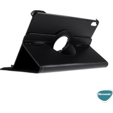 Microsonic Honor Pad 8 Kılıf 360 Rotating Stand Deri Kırmızı