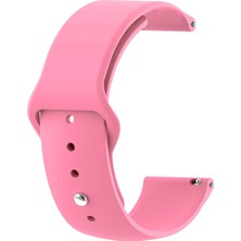 Microsonic Oneplus Watch Silicone Sport Band Pembe