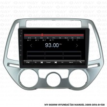 Myway Hyundai I20 Android 12 Multimedya Carplay 4gb RAM+64GB HDD 2009-2014 Navigasyon Ekran