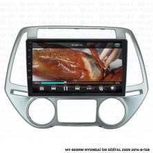 Myway Hyundai I20 Android 12 Multimedya Carplay 4gb RAM+64GB HDD 2009-2014 Navigasyon Ekran