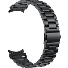 Microsonic Samsung Galaxy Watch 6 Classic 43MM Solid Steel Kordon Siyah