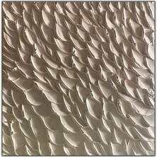 Tablo Dekor Soyut Beyaz Dokular Orijinal Yağlı Boya Tablo