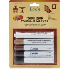 Lorin Ahşap Rötuş Kalemi - (5'li Paket)