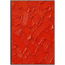 Tablo Dekor Soyut Bayrak Kırmızı Dokular Orijinal Yağlı Boya Tablo