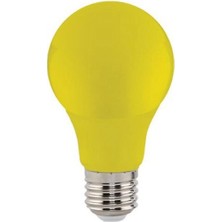 Full Reyon 10 Adet K2 Sarı Işık 5 Watt LED Gece Lambası Ampulü, E27 Duylu Ağaç Feneri Ampulü