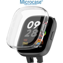 Microcase Xiaomi Redmi Watch 3 Önü Kapalı Silikon Kılıf - AL3173