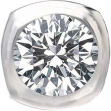Sirius Pırlanta F Renk 0,70 Karat Pırlanta Tektaş Erkek Küpesi 0402E0007