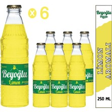 Beyoğlu Limon Aromalı Gazoz 6x 250 Ml