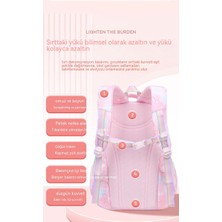 Love Home Yeni Ilkokul Öğrencisi Okul Çantası Kızlar 1-3. Sınıf Hafif Yan Buzdolabı Tarzı Çocuk Sırt Çantası Önerilen Yükseklik 110-130CM (Yurt Dışından)