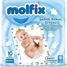 Molfix Bebek Bakım Örtüsü 60X60 10 Adet