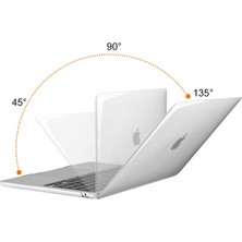 CepLab Apple MacBook Air M2 Çip 2023 Kılıf A2941 15.3 Inç 360° Koruma Transparan Parlak Hava Kanallı Kapak