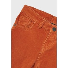 Mayoral Erkek Çocuk Fitilli Slim Fit Basic Pantolon 537 Turuncu