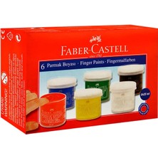 Faber-Castell 6 Renk Parmak Boyası