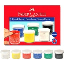 Faber-Castell 6 Renk Parmak Boyası