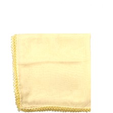 Naz Ipek Kenarları Oyalı %100 Pamuklu Yazma 100X100CM Eşarp