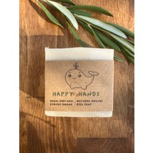 Happy Hands Üçlü Fil-Ördek-Balina Baskılı Doğal Çocuk Sabunu