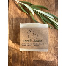 Happy Hands Üçlü Fil-Ördek-Balina Baskılı Doğal Çocuk Sabunu