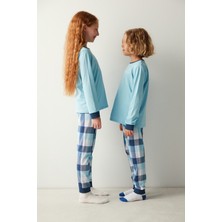 Penti Çocuk Family Formula Slogan Baskılı Pijama Takımı