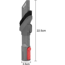 Gui xulian V7 V8 V10 V11 V15 Elektrikli Süpürge Aksesuarları Pet Köpek Fırça Hortumu Yedek Fırça Memesi Aksesuarları (Yurt Dışından)