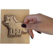 Bak Gel Al Köpek Macerası Boyutları Keşfediyorum Puzzle Oyunu