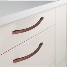 Nzb Mobilya Banyo Mutfak Dolabı Çekmece Dolap Kapak Kulpu Kulbu Antik Bakır 160 mm Metal Kulp