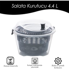 Porsima G-25 Vega Pratik Salata Kurutucu Yıkama Kabı Gri