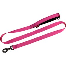 Mita Dayanıklı Köpek Gezdirme Tasması/kayışı 2X120CM Açık Pembe / Candy Pink