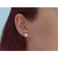Gırantaş Toplam 0,80 Karat Pırlanta Büyük Koronet Küpe
