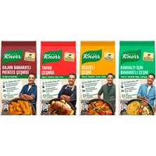 Knorr Çeşni Ailesi Patates Çeşni X1 + Tavuk Çeşni X1 + Sebzeli Çeşni X1 + Kahvaltı Çeşni X1