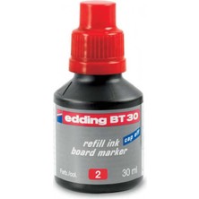 Edding BT30 Beyaz Tahta Kalemi Mürekkebi Kırmızı
